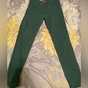 Levi green jeans